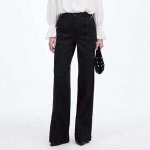 Black Wide-Leg Women’s Jeans